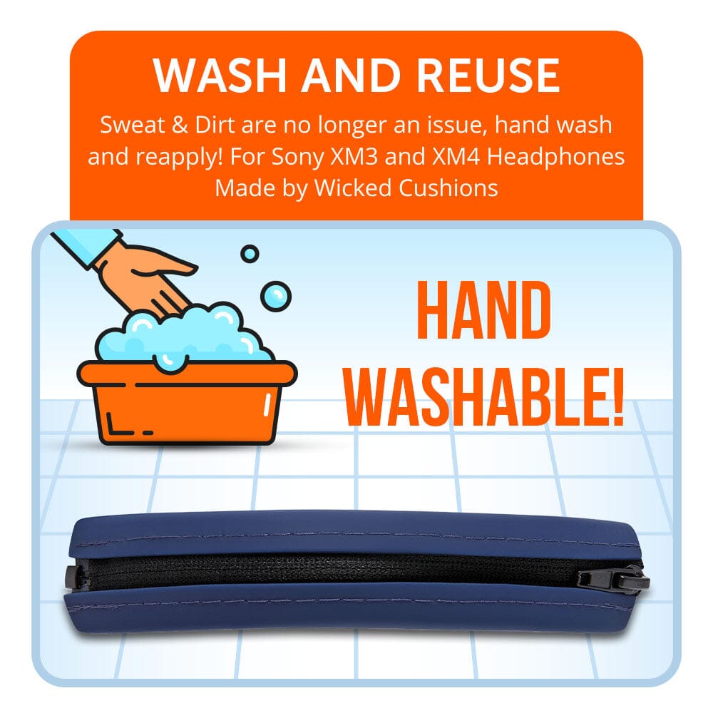 Sony XM3 & XM4 Silicone Headband Cover - WC BandZ XM3 & XM4