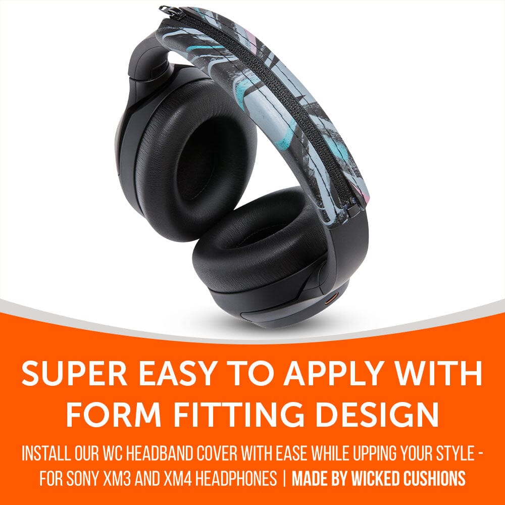 Sony XM3 & XM4 Silicone Headband Cover - WC BandZ XM3 & XM4