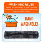 Sony XM3 & XM4 Silicone Headband Cover - WC BandZ XM3 & XM4