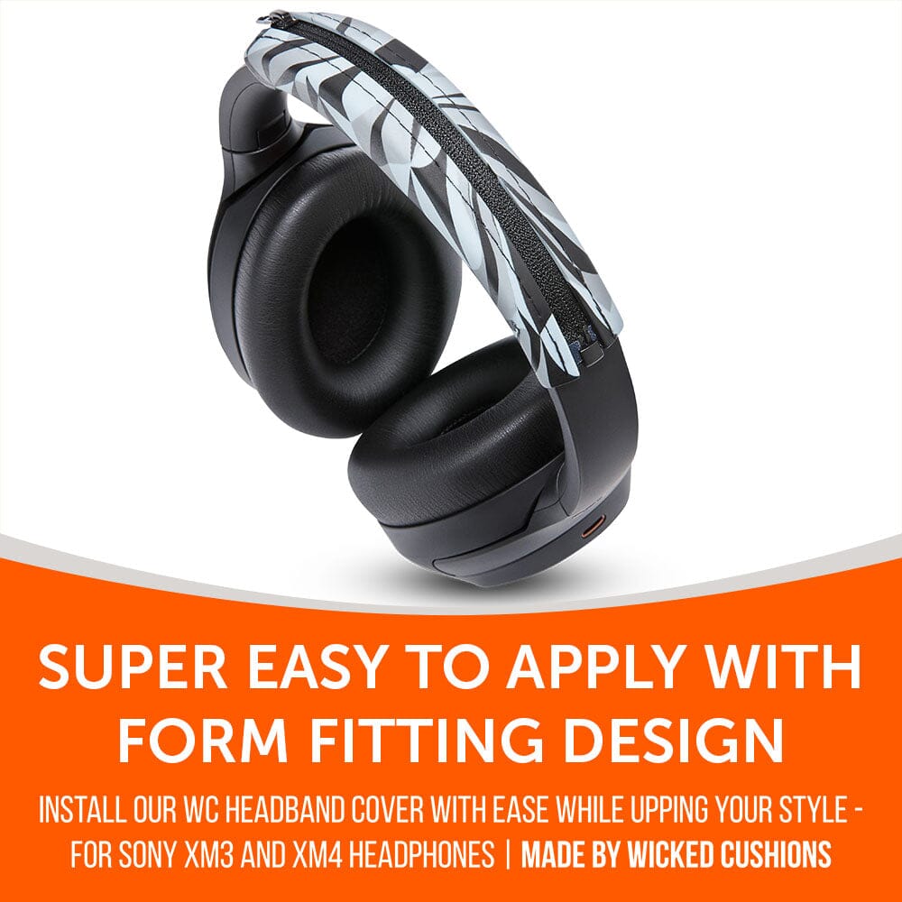 Sony XM3 & XM4 Silicone Headband Cover - WC BandZ XM3 & XM4