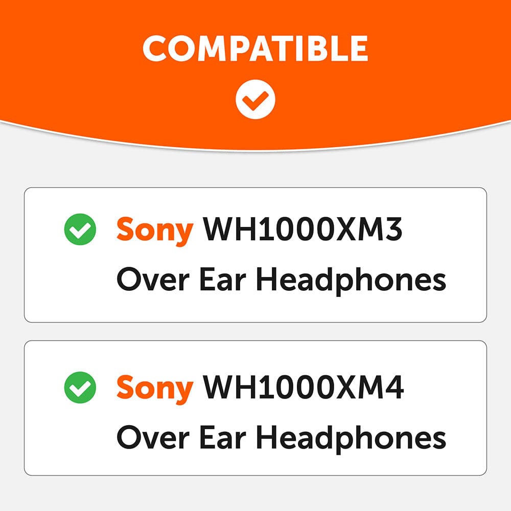 Sony XM3 & XM4 Silicone Headband Cover - WC BandZ XM3 & XM4