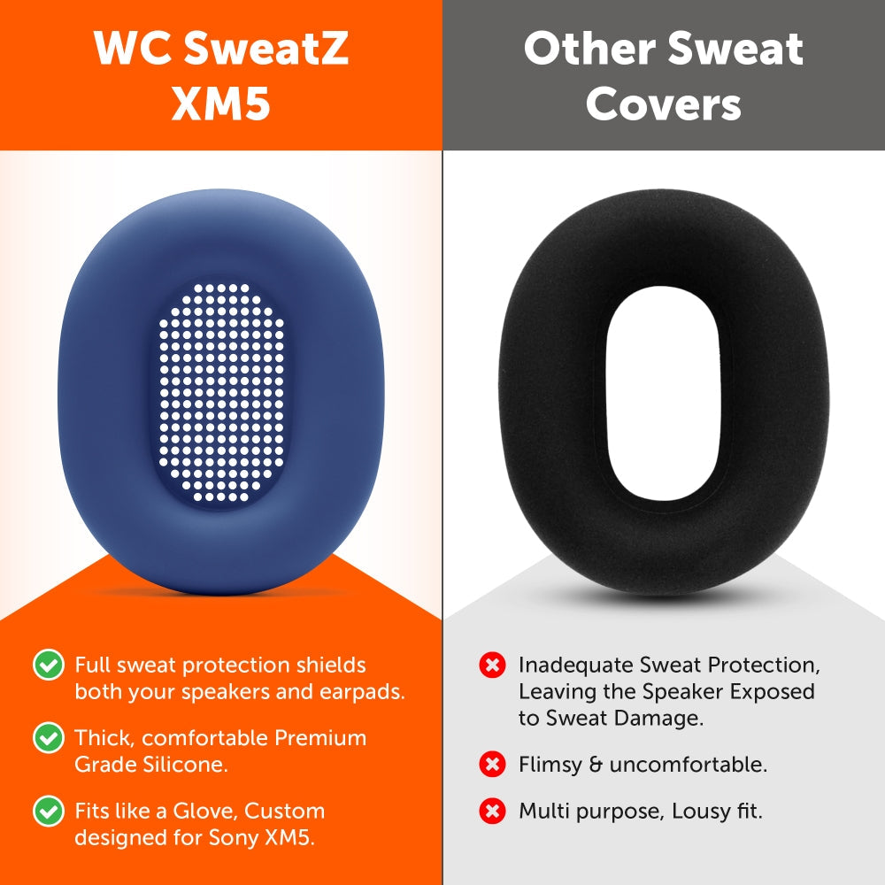 Sony WH-1000XM5 Earpad Sweat Covers - WC SweatZ