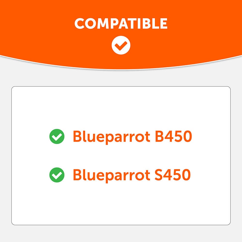 Upgraded BlueParrot B450 Earpads - WC PadZ B450