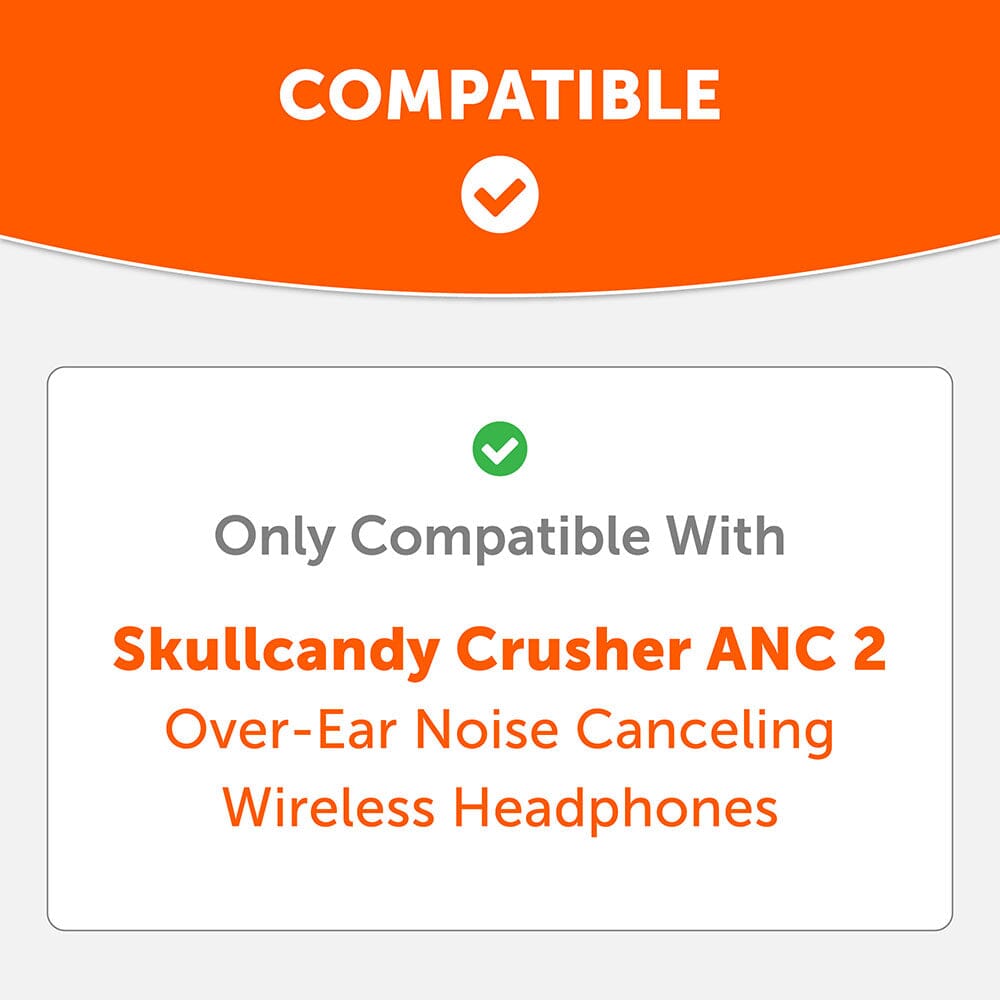 Upgraded Skullcandy Crusher ANC 2 Earpads - WC PadZ Crusher ANC 2