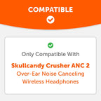 Upgraded Skullcandy Crusher ANC 2 Earpads - WC PadZ Crusher ANC 2