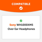 Upgraded Sony XM5 Replacement Ear Pads