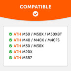 WC BandZ V2 Protective Headband Cover For ATH M Series Headphones