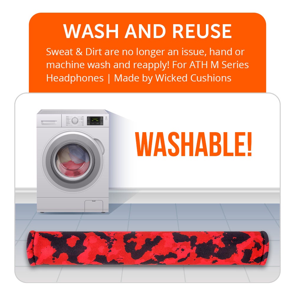 WC BandZ V2 Protective Headband Cover For ATH M Series Headphones