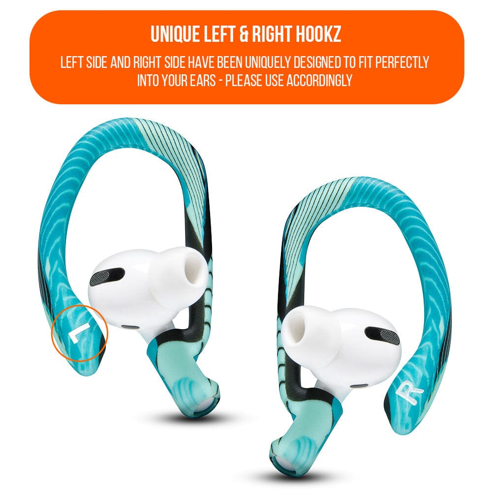 WC HookZ - Over Ear Hooks for Airpods Pro 1, 2 & Airpods 1, 2, 3
