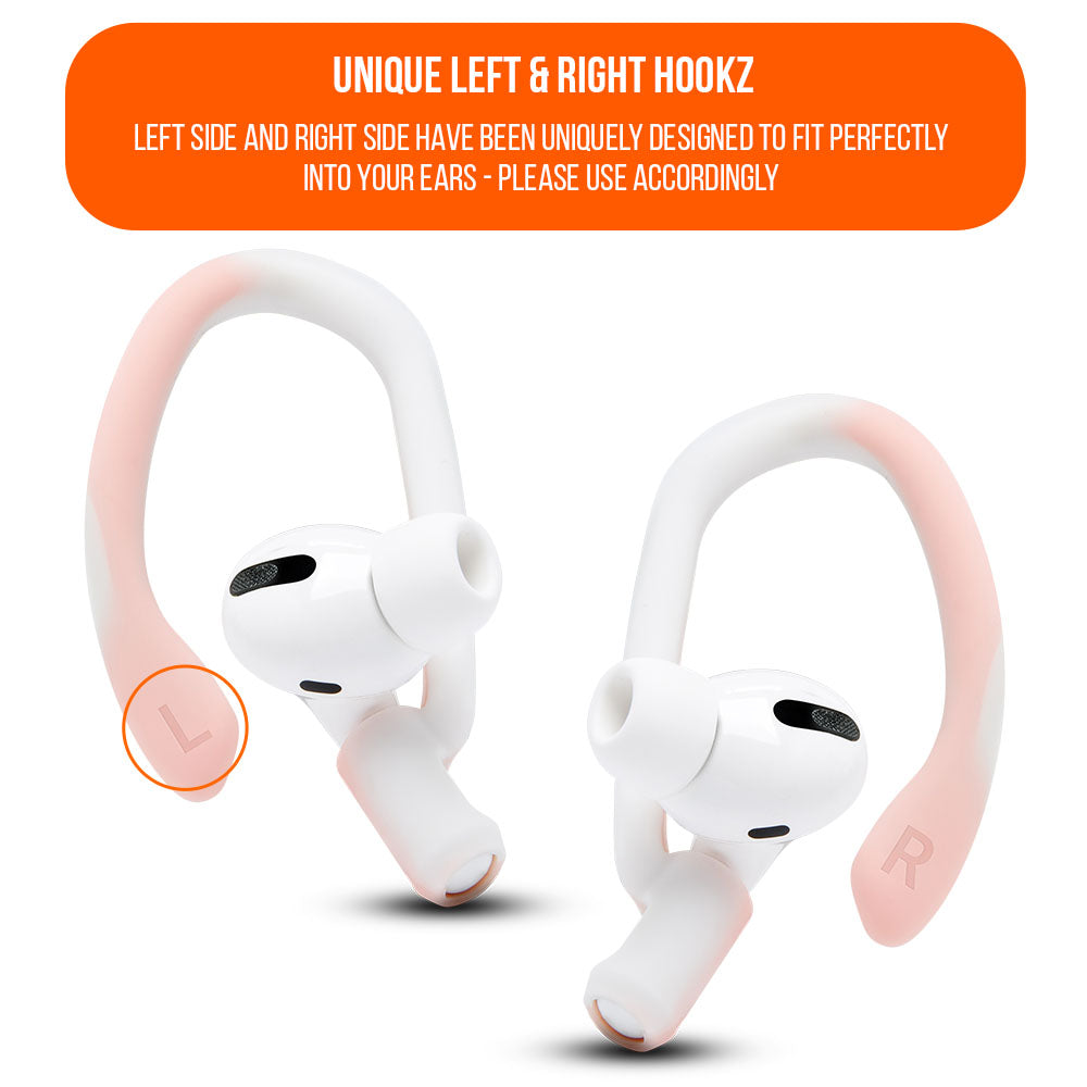 WC HookZ - Over Ear Hooks for Airpods Pro 1, 2 & Airpods 1, 2, 3