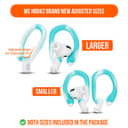 WC HookZ - Over Ear Hooks for Airpods Pro 1, 2 & Airpods 1, 2, 3
