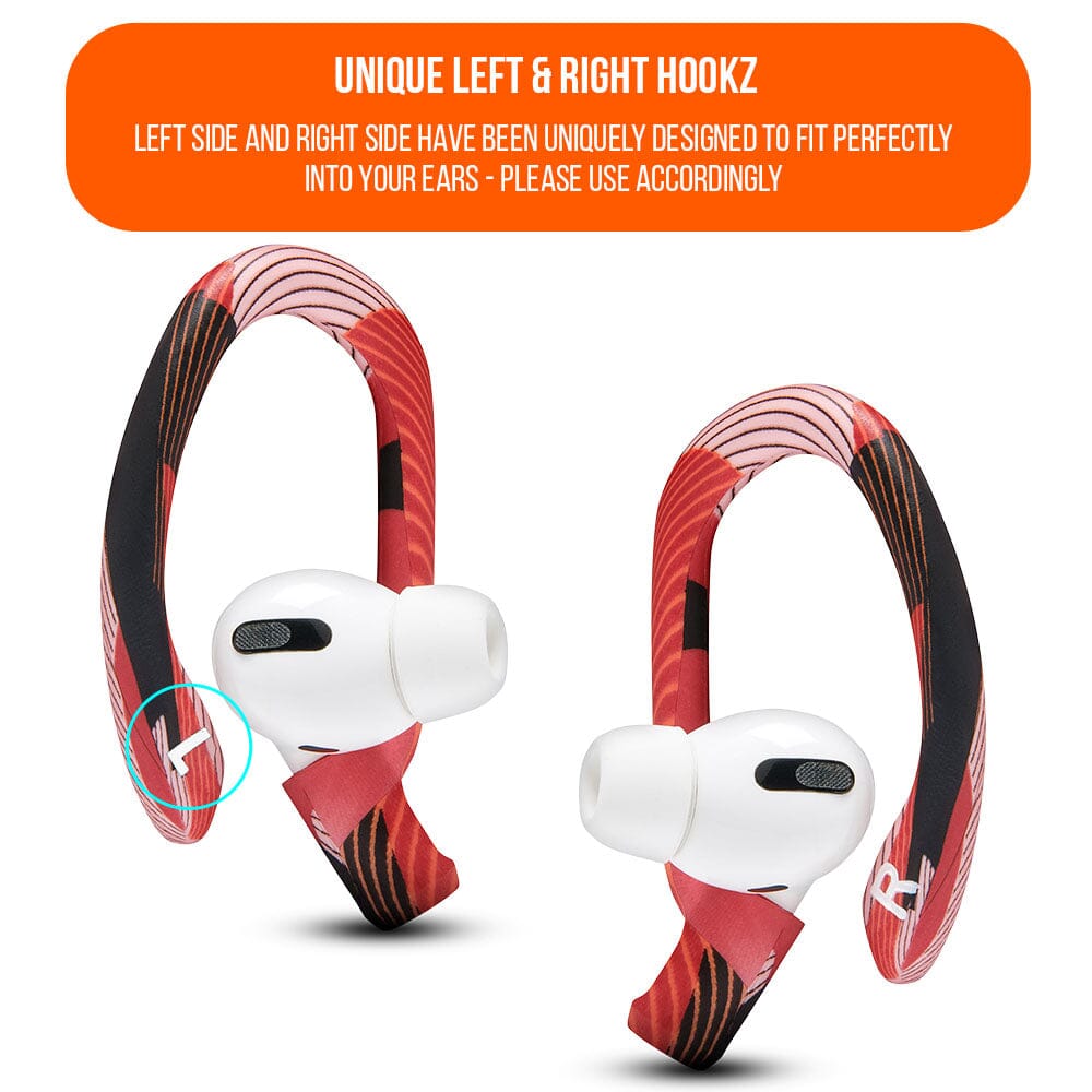 WC HookZ - Over Ear Hooks for Airpods Pro 1, 2 & Airpods 1, 2, 3