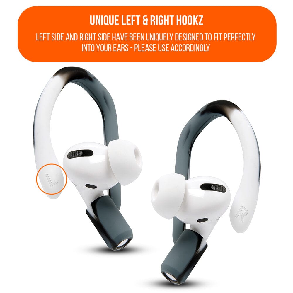 WC HookZ - Over Ear Hooks for Airpods Pro 1, 2 & Airpods 1, 2, 3