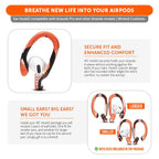 WC HookZ - Over Ear Hooks for Airpods Pro 1, 2 & Airpods 1, 2, 3