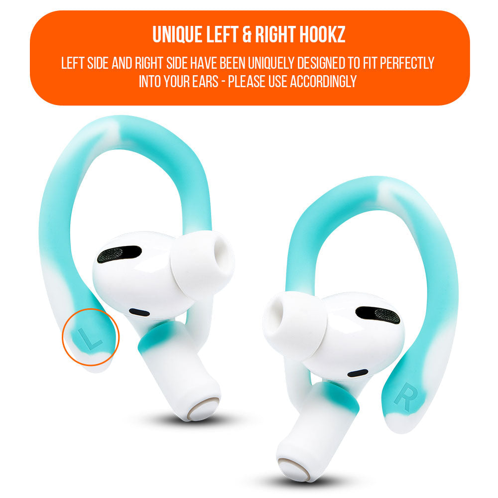 WC HookZ - Over Ear Hooks for Airpods Pro 1, 2 & Airpods 1, 2, 3