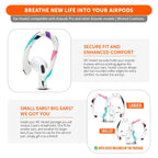 WC HookZ - Over Ear Hooks for Airpods Pro 1, 2 & Airpods 1, 2, 3